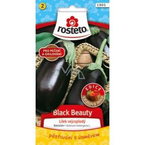 Rosteto Lilek vejcoplodý Baklažán Black Beauty 0,8 g