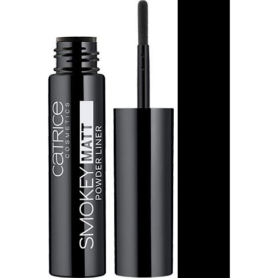 Catrice Smokey Matt Powder Liner pudrové oční linky 010 Smokey Black 1 g