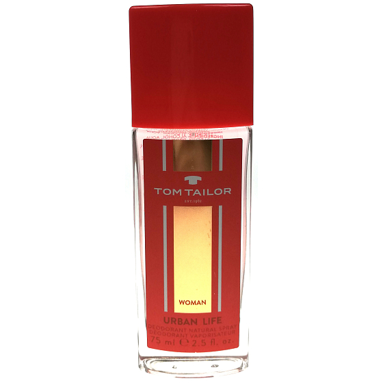 Tom Tailor Urban Life Woman parfémovaný deodorant sklo 75 ml
