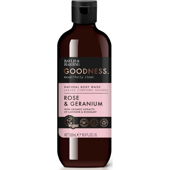 Baylis & Harding Růže a Muškát sprchový gel 500 ml