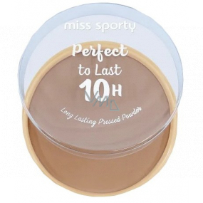 Miss Sporty Perfect to Last 10H puder 010 Porcelain 9 g