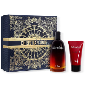 Christian Dior Fahrenheit woda toaletowa 100 ml + żel pod prysznic 50 ml, zestaw prezentowy dla mężczyzn