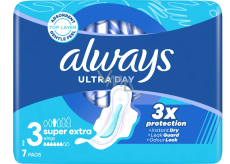 Always Ultra Day Night hygienické vložky s křidélky 7 kusů
