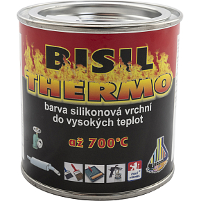 Bisil Thermo żaroodporna farba 700 °C, srebrna, 350 g