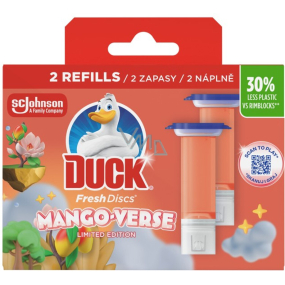 Duck WC blok Fresh Discs Mango Verse, 2x 36 ml