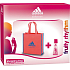 Adidas Fruity Rhythm toaletní voda 50 ml + taška, pro ženy dárková sada