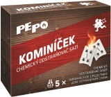 Pe-Po Kominíček chemiczny środek do usuwania sadzy z kominów i przewodów dymowych 5 sztuk x 14 g