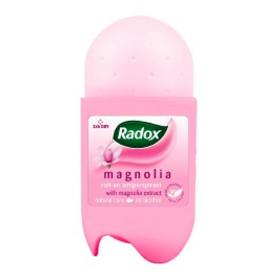 Radox Magnolia kuličkový antiperspirant deodorant roll-on pro ženy 50 ml