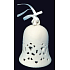 Zvonek z porcelánu 9 cm
