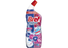 Bref WC gel Power Aktiv Gel Flower s osvěžovačem, 700 ml