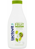 Lactovit Fruit Antiox Elastyczność i pielęgnacja kiwi i winogrona żel pod prysznic do normalnej i suchej skóry 500 ml