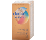 Durex Real Feel kondom bezlatexowy dla naturalnego uczucia, nominalna szerokość: 56 mm 10 sztuk