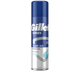 Gillette Series Revitalizing Sensitive żel do golenia z zieloną herbatą dla mężczyzn 200 ml