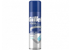Gillette Series Revitalizing Sensitive żel do golenia z zieloną herbatą dla mężczyzn 200 ml