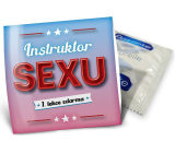 Nekupto Zabawny kondom Instruktor seksu 1 sztuka