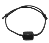 Bransoletka turmalinowa z naturalnego kamienia, ok. 15 - 22 mm, strzeż dobry nastrój