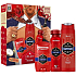 Old Spice Captain 3w1 żel pod prysznic do twarzy, ciała i włosów 250 ml + antyperspirant dezodorant w sztyfcie 50 ml + dezodorant spray 150 ml + domino, zestaw kosmetyków dla mężczyzn
