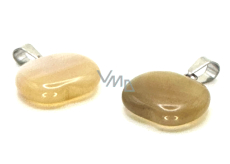 Achát Jabłko poznania przywieszek naturalny kamień 1,5 cm, przynosi do życia sukces