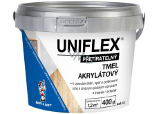 Uniflex Akrylátový tmel na sádrokarton, zdivo a dřevo 400 g