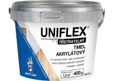 Uniflex akrylátový tmel na suchą zabudowę, mur, i drewno, 400 g