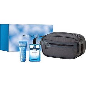 Versace Eau Fraiche Man toaletní voda 100 ml + sprchový gel 100 ml + taštička, dárková sada