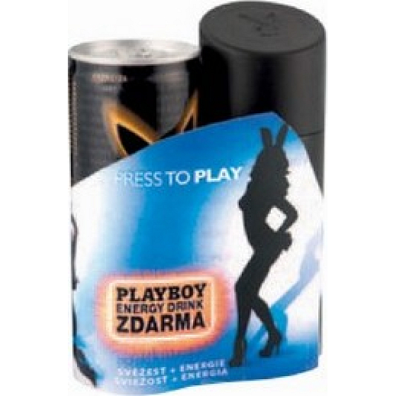 Playboy Hollywood deodorant sprej pro muže 150 ml + Playboy Energy Drink 250 ml
