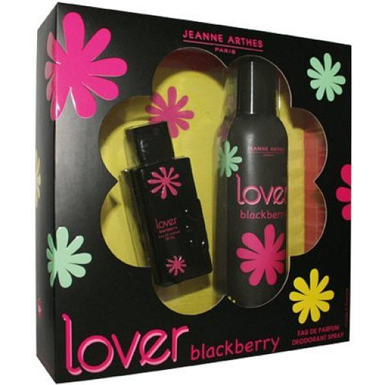 Jeanne Arthes Lover Blackberry parfémovaná voda pro ženy 50 ml + tělový krém 200 ml, dárková sada