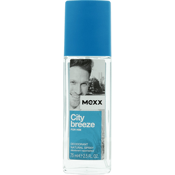 Mexx City Breeze for Him parfémovaný deodorant sklo 75 ml