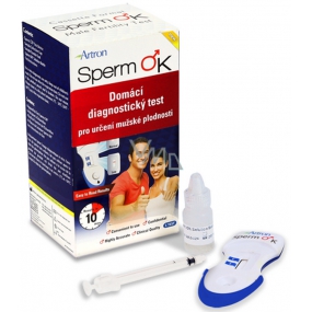 Artron Sperm Ok domácí diagnostický test pro určení mužské plodnosti