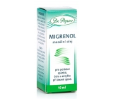 Dr. Popov Migrenol olej do masażu do smarowania snów, głowy i karku przy zmęczeniu, migrenie, nudnościach 10 ml