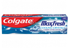 Colgate Max Fresh Cooling Crystals Cool Mint żelowa pasta do zębów z chłodzącymi kryształkami 75 ml