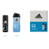 Adidas After Sport deodorant sprej pro muže 150 ml + 3v1 sprchový gel na tělo, vlasy a tvář 250 ml, kosmetická sada