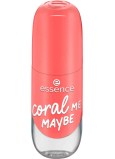 Essence Nail Colour Gel żelowy lak do paznokci 52 Coral Me Maybe 8 ml