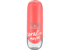 Essence Nail Colour Gel żelowy lakier do paznokci 52 Coral Me Maybe 8 ml