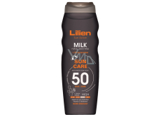 Lilien Sun Active SPF50 wodoodporne mleko do opalania 200 ml