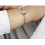 Charm Srebrna Żółw 925 z cyrkoniami koralik na bransoletkę