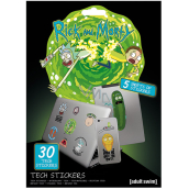 Epee Merch Rick and Morty Zestaw naklejek 30 sztuk