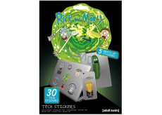 Epee Merch Rick and Morty Zestaw naklejek 30 sztuk