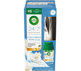 Air Wick Freshmatic Cool Linen & White Lilac - Odświeżacz powietrza o zapachu świeżego prania automatyczny 250 ml