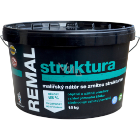 REMAL Struktura farba malarska z ziarnista struktura, 15 kg REMAL Struktura farba malarska z ziarnista struktura, 15 kg