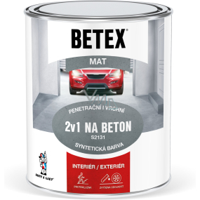 Betex S2131 2w1 podkład i farba na beton 0110 szara, 800 g Betex S2131 2w1 podkład i farba na beton 0110 szara, 800 g