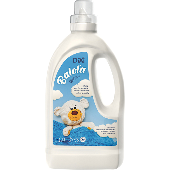 DiXi Batole żel do prania Sensitive 20 prań, 1,5 l