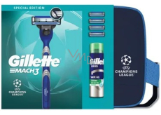 Gillette zestaw golarka + 4 wkładki, torba i żel do golenia 200 ml