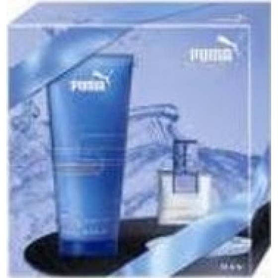 Puma Flowing Man toaletní voda 30 ml + sprchový gel 200 ml, dárková sada