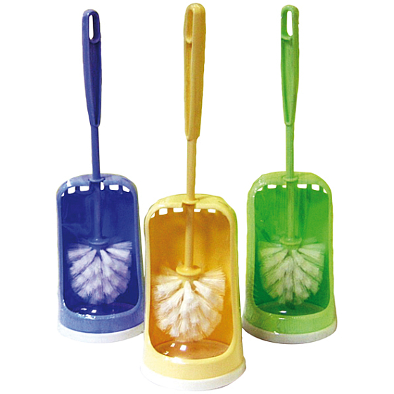 Clanax Zestaw WC szczotka średnica 70 mm plastikowa osłona 1 sztuka 6402