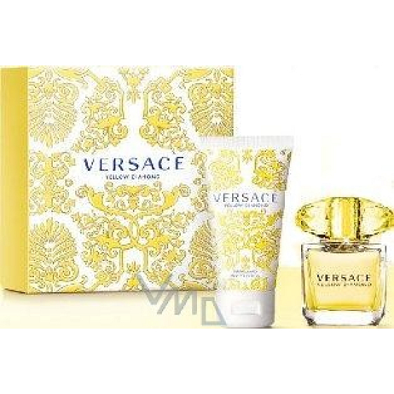 Versace Yellow Diamond toaletní voda 30 ml + tělové mléko 50 ml, dárková sada pro ženy