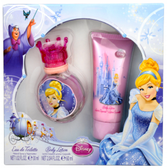 Disney Princess - Popelka toaletní voda 30 ml + tělové mléko 60 ml, kosmetická sada