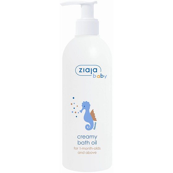 Ziaja Ziajka Baby kremowy olejek myjący na seboroiczną dermatytę od 1. miesiąca życia 300 ml