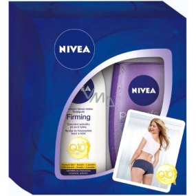 Nivea Q10 Lotion tělové mléko Q10 250 ml + sprchový gel Powerfruit Fresh 250 ml, pro ženy kosmetická sada