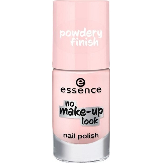 Essence No Make-up Look Nail Polish lak na nehty 01 Powdery Rose 8 ml